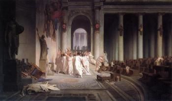 Jean-Leon Gerome : The Death of Caesar